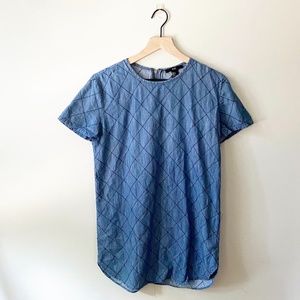 Forever 21 XX1 Denim Dress Shirt/Tunic